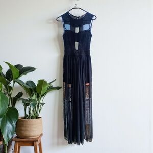 Mystic Black Lace Dress Size SP